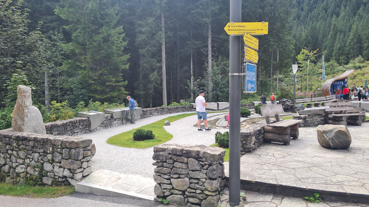 Entrance To Krimmel Falls