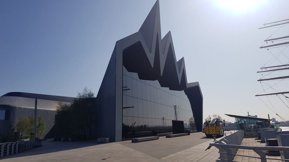 xterior view of Riverside Museum