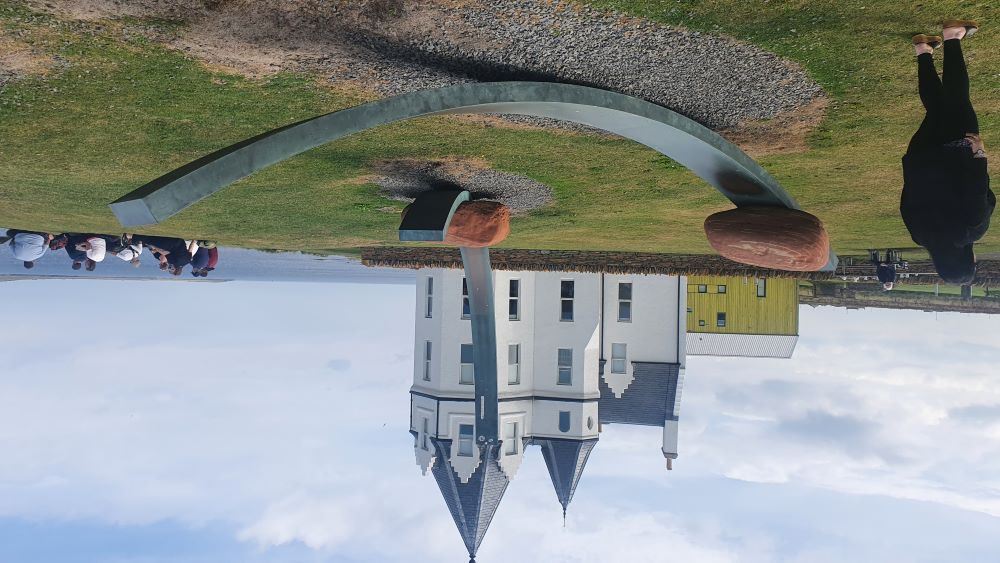 Exterior view of the Horseman's Rest Hotel in John O'Groats.