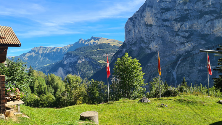 Gimmelwald amazing views