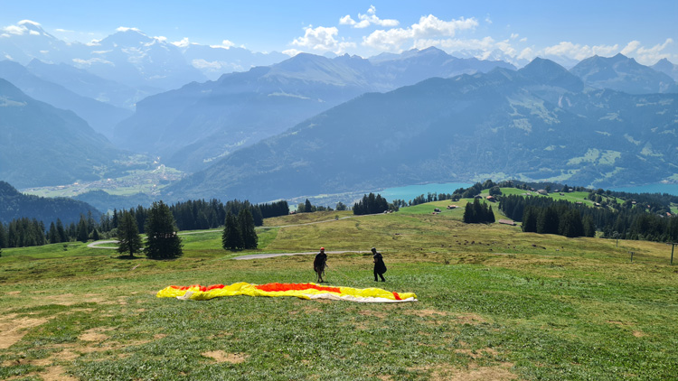Startplatz Hohwald - Paragliding Take Off