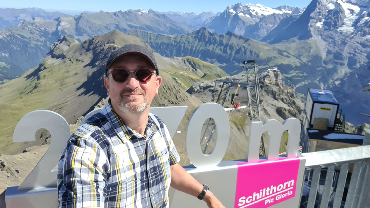 Schilthorn at nearly 3000 meters