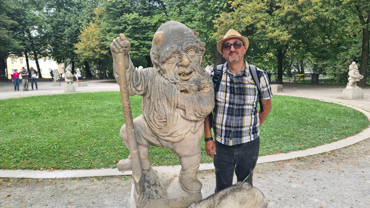 Dwarf Garden - Selfie