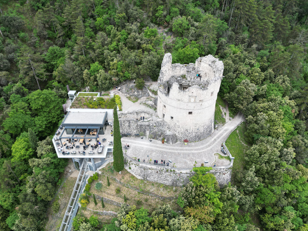 Bastione di Riva cdrone footage