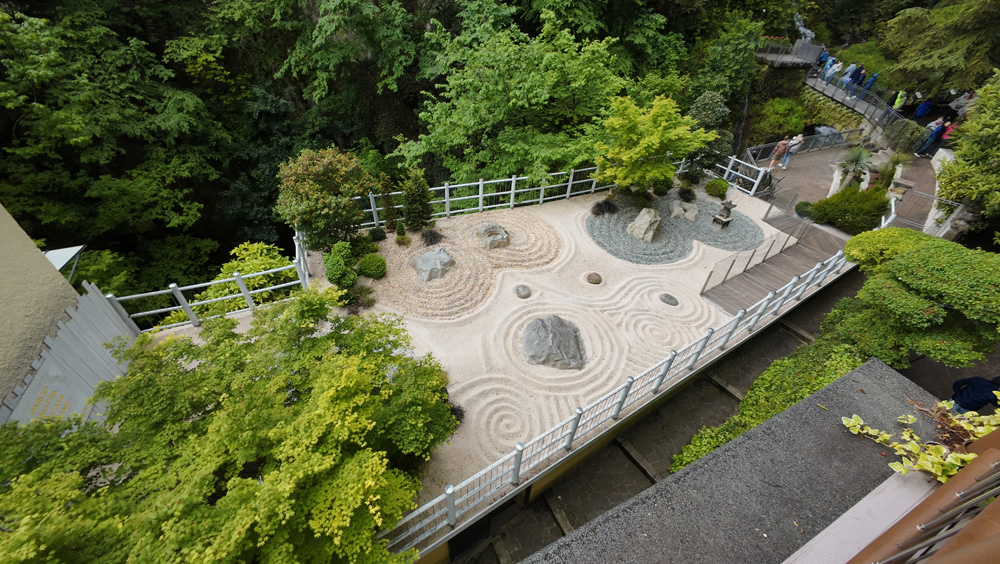 Cascate del Varone view from above