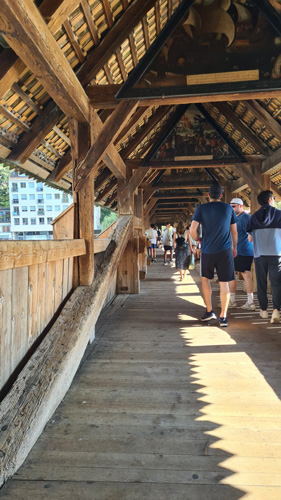 Spreuerbrucke Bridge Inside