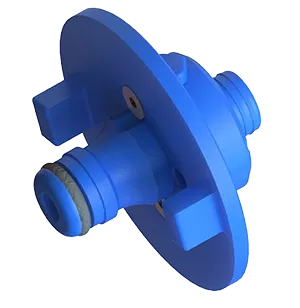 Water Filler Cap With Hose Fitting (32mm Neck Hozelock type )