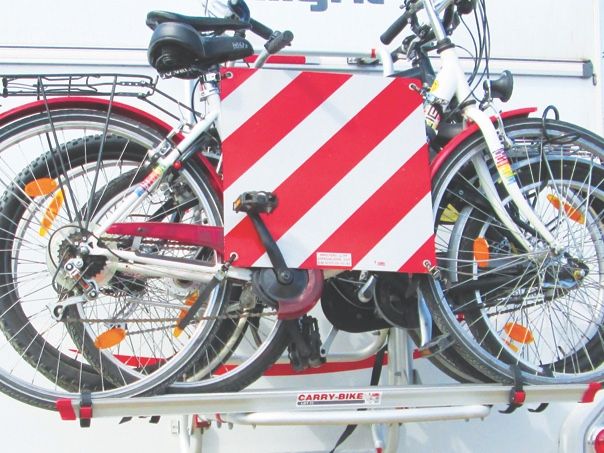 Bike Racks Reflective board