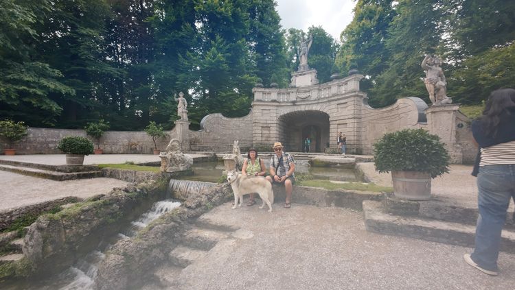 Trick Fountains Schloss Hellbrunn